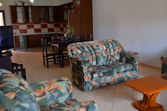 Doni Apartments Ksamil Albania, apartment 4 living room