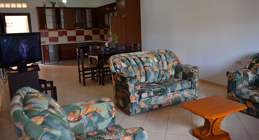 Doni Apartments Ksamil Albania, apartment 4 living room