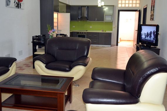 Doni Apartments Ksamil Albania, apartment 3 living room