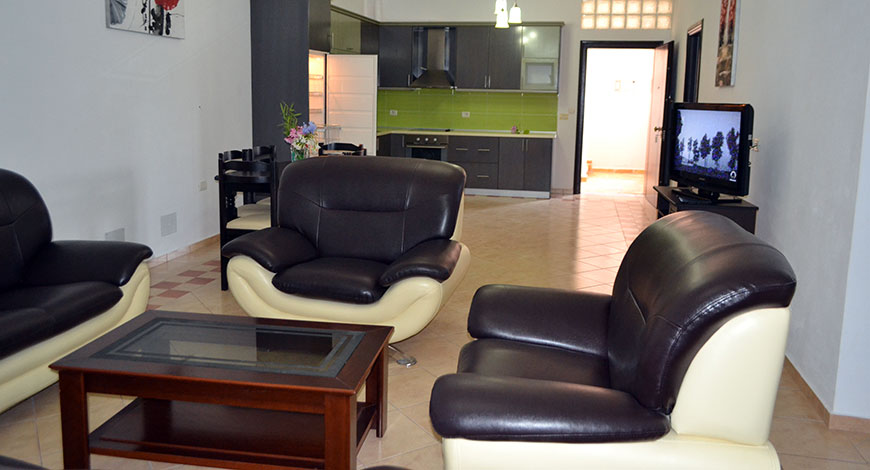 Doni Apartments Ksamil Albania, apartment 3 living room